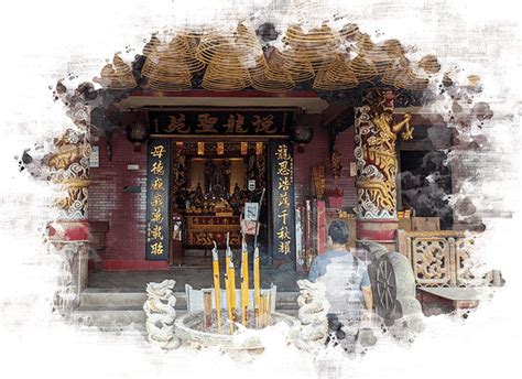 龍母祖廟|Lung Mo or Dragon Mother Temple CN